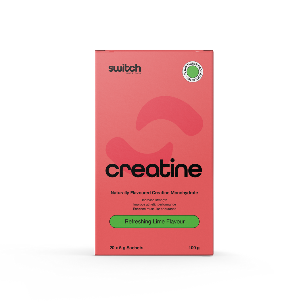 Switch Nutrition Flavoured Creatine 20 Sachets - Refreshing Lime